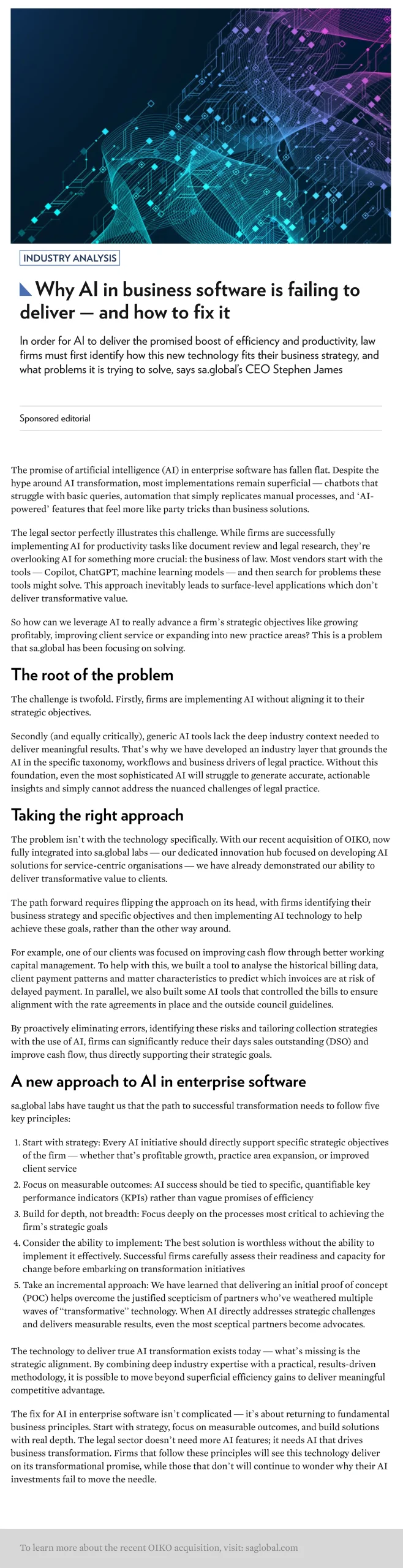 AI For Legal Firms
